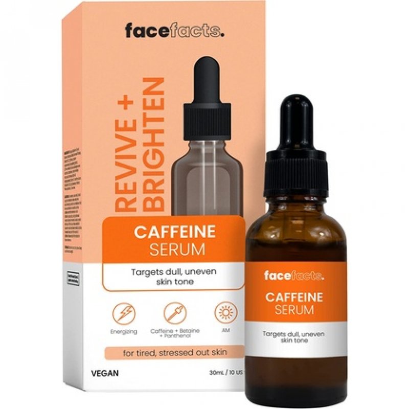 Face Facts Energising Facial Serum Hydrates and Awakens Tired Skin 30ml