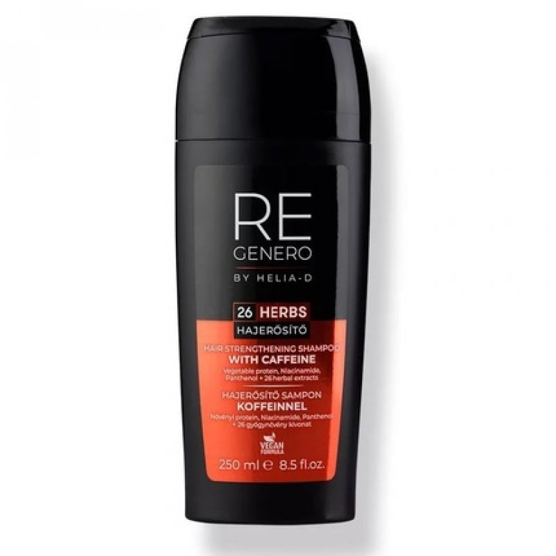 Helia-D Regenero Hair Strengthening Shampoo with Caffeine 250ml 8.45 fl oz