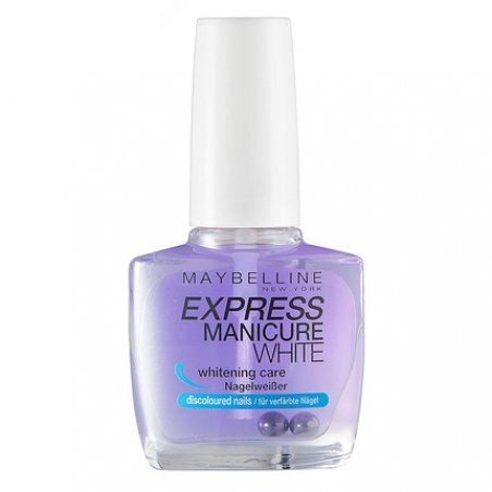 Maybelline New York Express Manicure White Nail Whitener Nail Polish 10ml