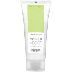 MIXGLISS ADDICT Premium Water-Based Lubricant 70ml Citrus Green