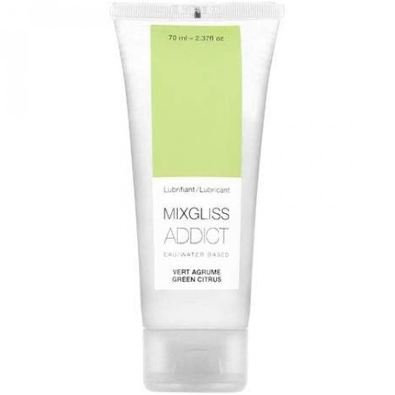 MIXGLISS ADDICT Premium Water-Based Lubricant 70ml Citrus Green