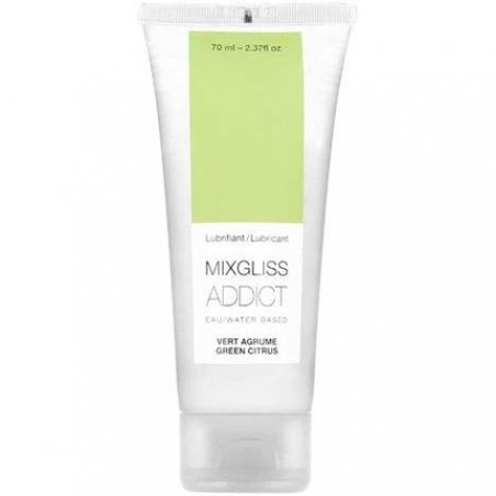 MIXGLISS ADDICT Premium Water-Based Lubricant 70ml Citrus Green