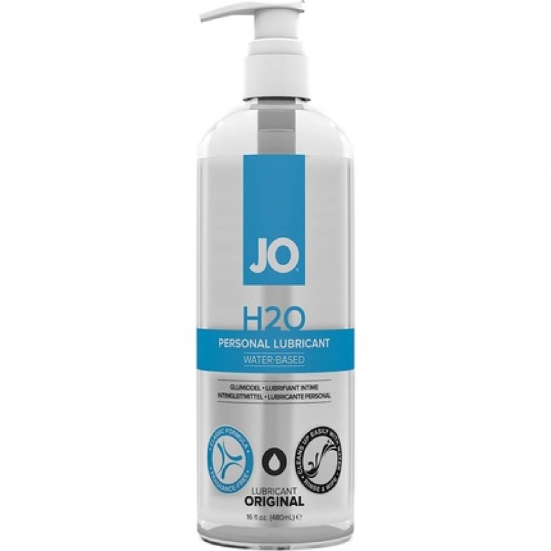 System Jo H20 Water-Based Pump Top Unperfumed 480ml