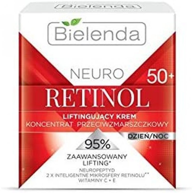 Bielenda Neuro Retinol Lifting Anti Wrinkle Cream Concentrate 50 Day Night 50ml