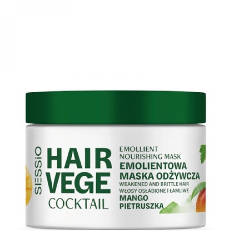 Sessio Softening Nourishing Mask Mango Medium/High Porosity Hair Dry/Damaged Vegetable