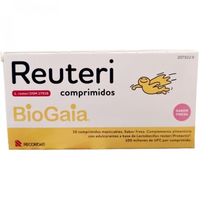 Reuteri Tablets Strawberry Flavor Probiotic 10 Tablets