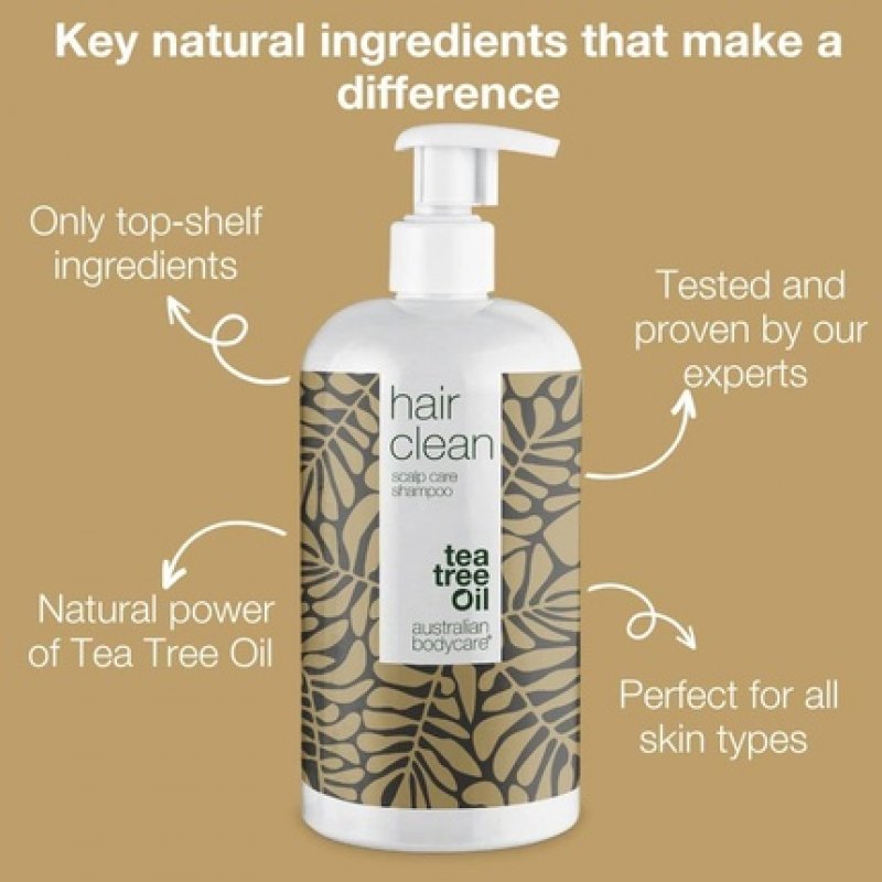 Australian Bodycare Hair Clean Tea Tree Shampoo 500ml