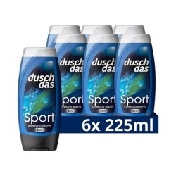 Duschdas 3-in-1 Sport Shower Gel & Shampoo 225ml Lavender
