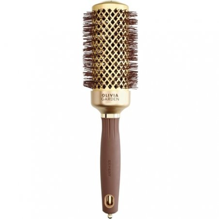 Olivia Garden Expert Blowout Shine Gold & Brown Hairbrush 45mm