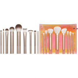 Real Techniques Au Naturale Makeup Brush Kit for Foundation and The Wanderer 8 Midi-size Brush Set