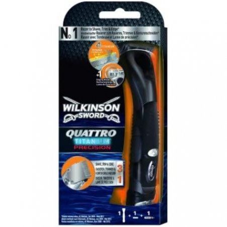 Wilkinson Sword Quattro Titanium Precision Men's Razor