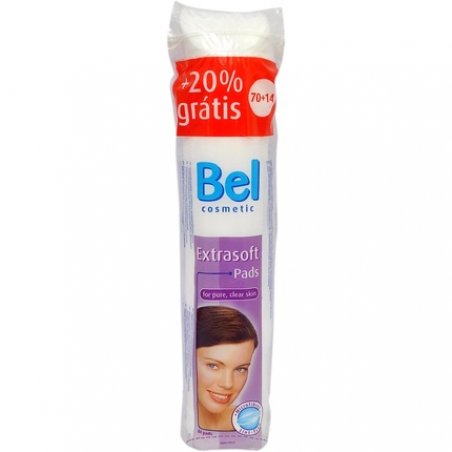 Paul Hartmann Bel Extra Soft Cotton Pads with Microfibers 84 Pads