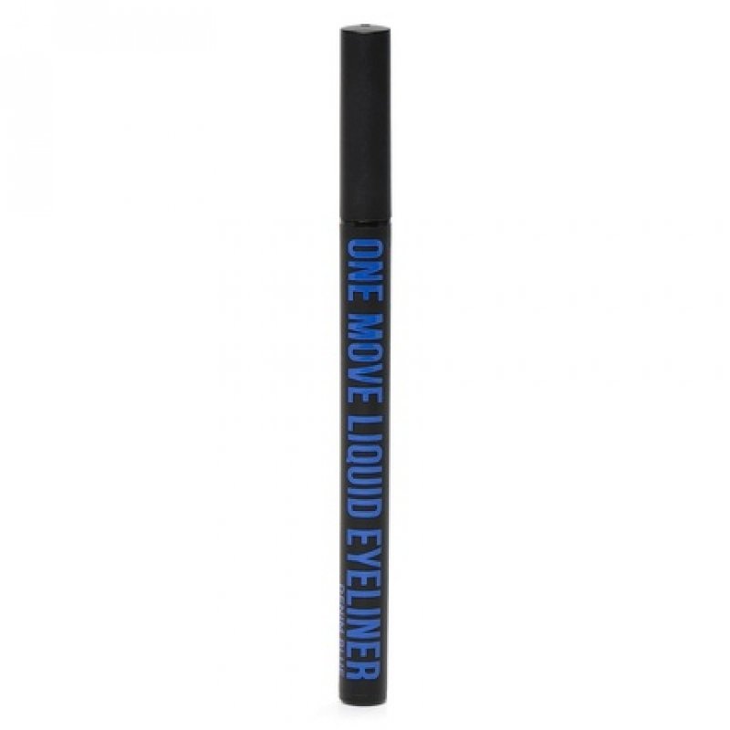 Inglot One Move Liquid Eyeliner Denim Blue Waterproof Formula 0.55ml