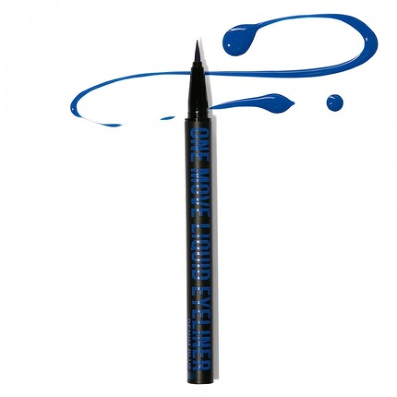 Inglot One Move Liquid Eyeliner Denim Blue Waterproof Formula 0.55ml