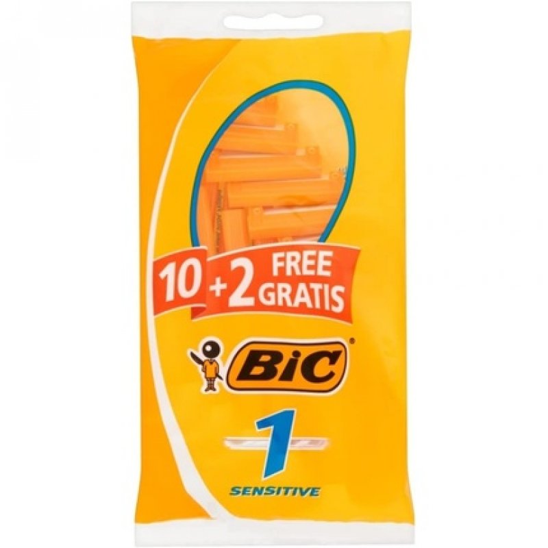 BIC 1 Sensitive Shaving Razor 10 2 Pieces