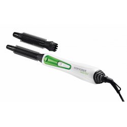 CONCEPT KF-1310ze Hot Air Brush with 2 Attachments 20mm and 16mm Green - Single