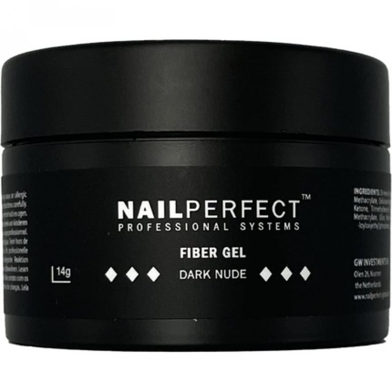 NailPerfect Fiber Gel Dark Nude 14g
