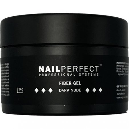 NailPerfect Fiber Gel Dark Nude 14g