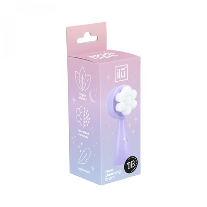 ilu Face Cleansing Brush Violet
