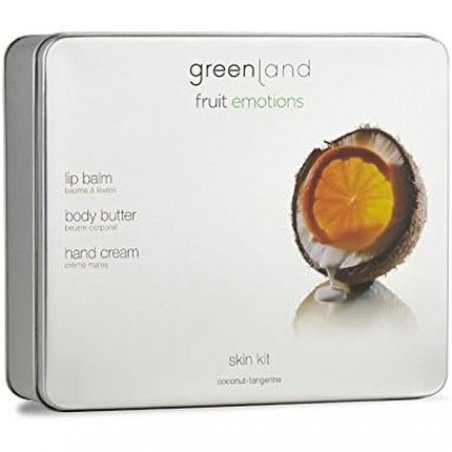 Greenland Coconut Mandarin Creamy Body Butter, Fragrant Lip Balm & Hand Cream Alcohol-Free