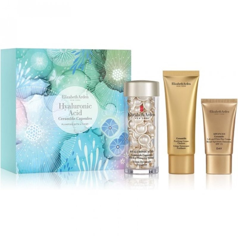 Elizabeth Arden Hyaluronic Acid Ceramide Capsules Hydra-Plumping Serum Gift Set for Face