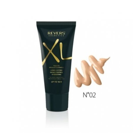 REVERS XL Natural Mineral Foundation 02 Beige 30ml