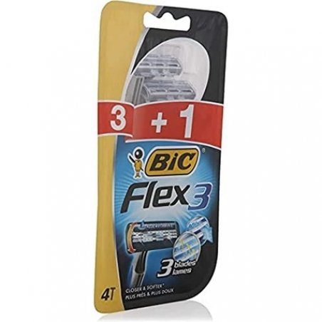 BIC Flex 3 Comfort Disposable Shaving Razors 3 1 Units