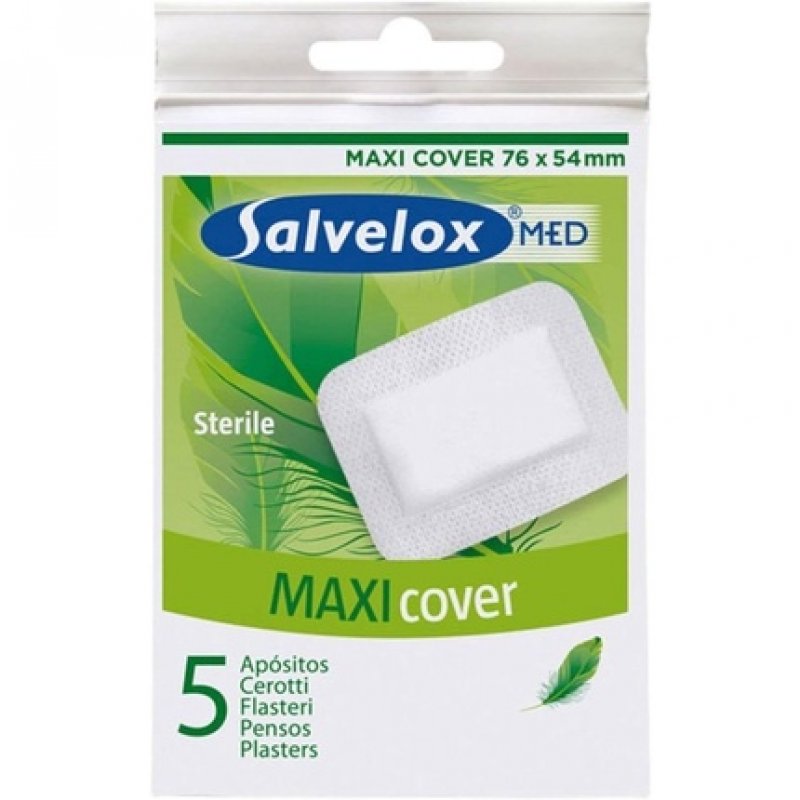 Salvequick Med Maxi Cover Patch 12x5cm