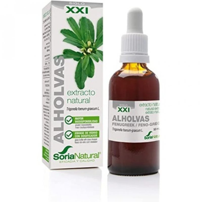 Alholvas Extracto de Glicerina Vegetal -Soria Natural 50ml