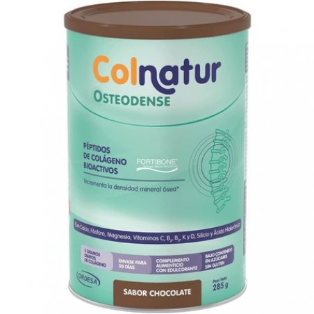 Colnatur Osteodense Collagen Peptides Chocolate Flavor 285g Powder - Enriched