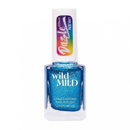 Wild & Mild Dazzle Effect Sapphire Eyes Nail Polish 12ml