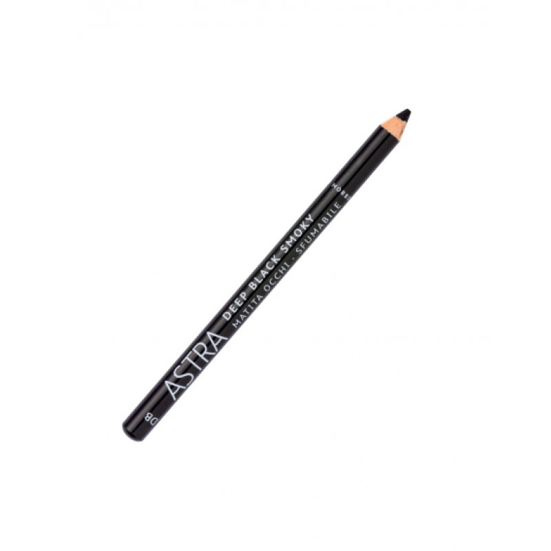 ASTRA DEEP BLACK Intense Black Eye Pencil Cosmetics