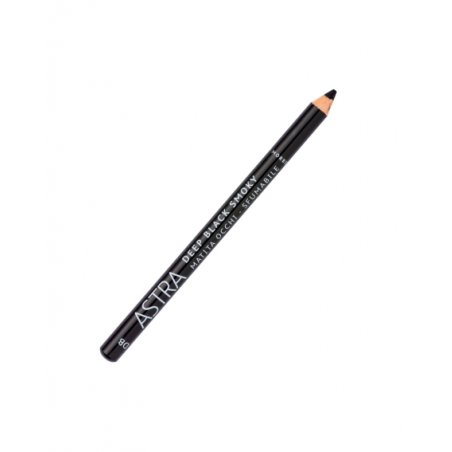 Astra Deep Black Smoky eye pencil Cream 01