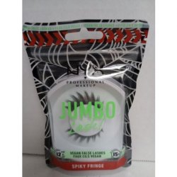 NYX Professional Makeup Jumbo Lashes Vegan False Eyelashes 12 Hour Wear Spiky Fringe