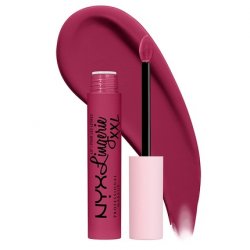 NYX Professional Makeup Lip Lingerie XXL Matte Liquid Lipstick Stayin' Juicy Deep Magenta 0.13 Fl Oz