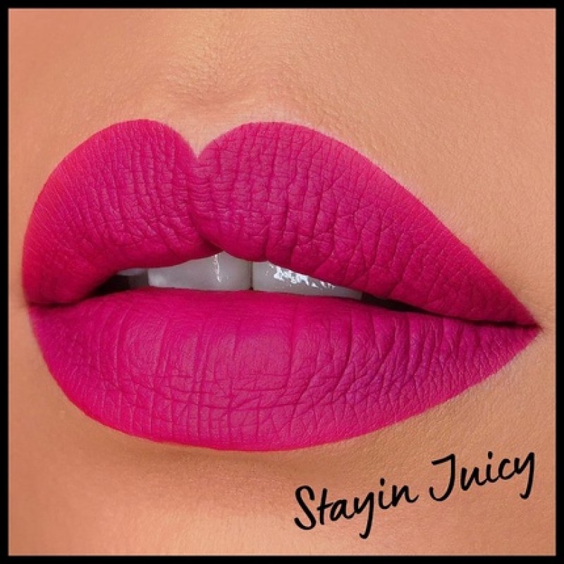 NYX Professional Makeup Lip Lingerie XXL Matte Liquid Lipstick Stayin' Juicy Deep Magenta 0.13 Fl Oz