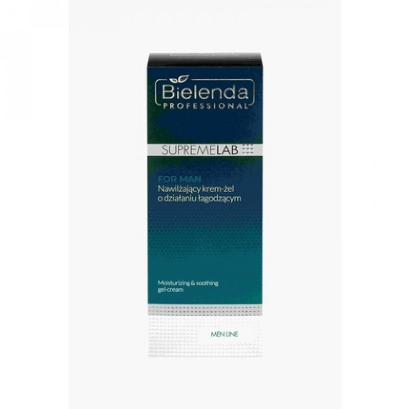 Bielenda Supremelab For Men Moisturizing Soothing Cream Gel 50ml