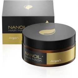 Argan Hair Mask Nanoil 300ml - Regeneration and Reconstruction, Improvement of Weak Hair, Intensive Hair Repair