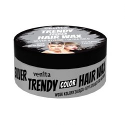 Trendy Color Hair Wax Coloring Hair Styling Wax Silver