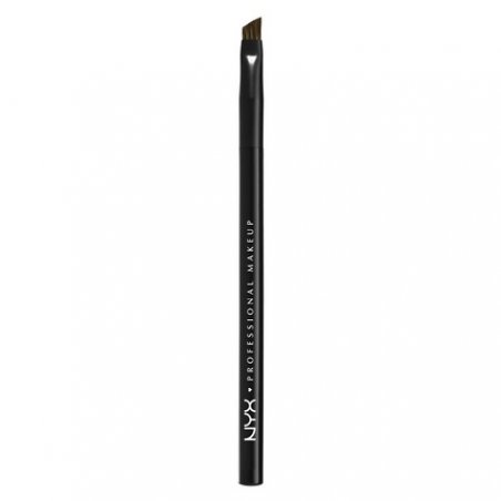 NYX Professional Makeup Pro Brush Angled 19 - Angled Eyebrow Brush with Ergonomic Shape for Precise Application