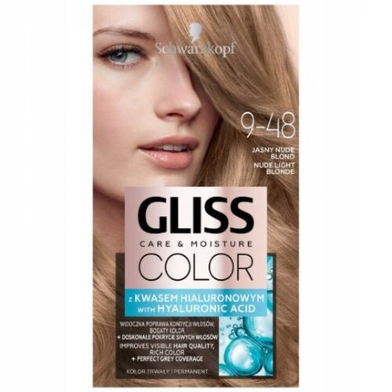 Color Care & Moisture Hair Color 9-48 Light Nude Blonde Gl