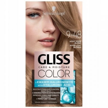 Color Care & Moisture Hair Color 9-48 Light Nude Blonde Gl