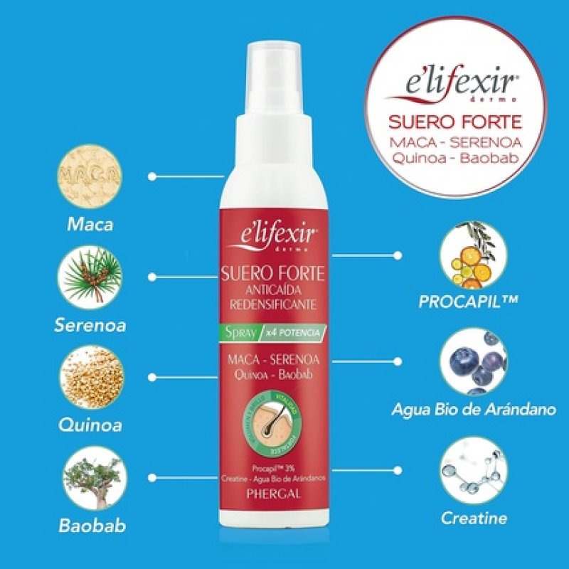 Elifexir Anti-Hair Loss Serum with Maca 125ml