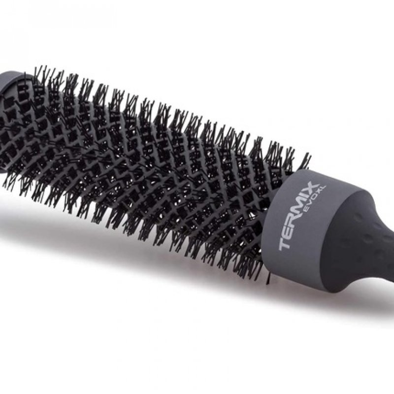 Termix Evolution XL Round Hairbrush Ø 28mm with Ionized Fibers and 25% Extra Surface for Faster Drying