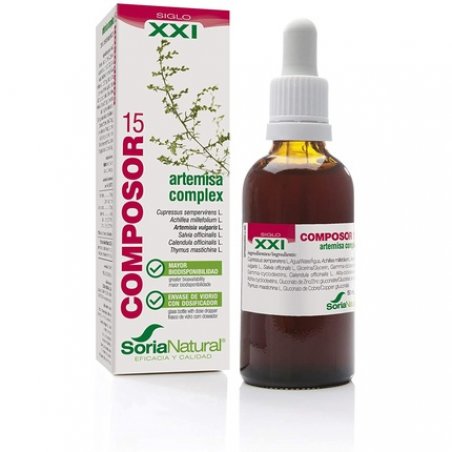 Soria Natural Composor 15 Artemisa Complex Dietary Supplement 50ml
