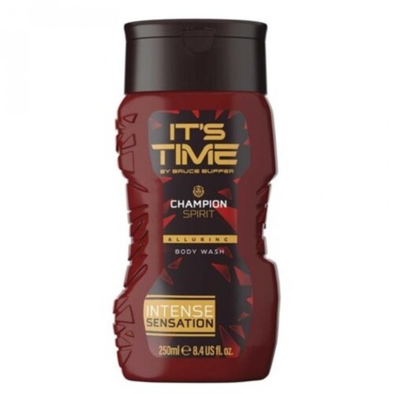 Champion Spirit Shower Gel 250ml It's Time