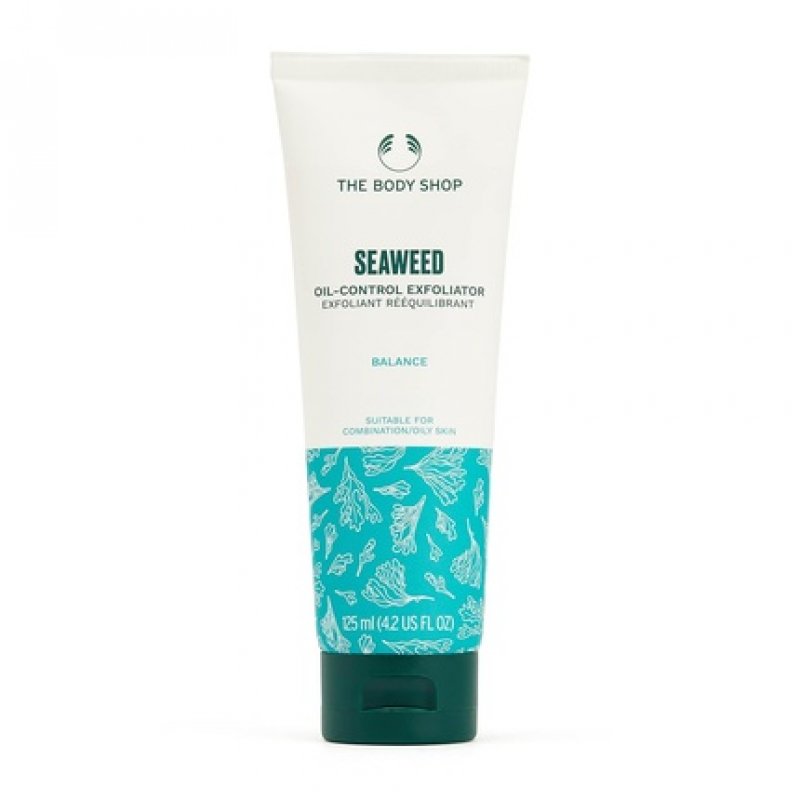 The Body Shop Seaweed Exfoliating Cleanser for Oily and Combination Skin 4.2 fl oz