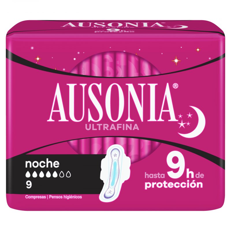 Ausonia 8001090229168 feminine hygiene product Sanitary napkin 9 pc(s)