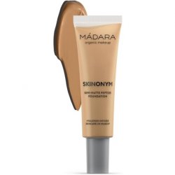MÁDARA Organic Skincare SKINONYM Semi-Matte Peptide Foundation 30ml 50 Golden Sand