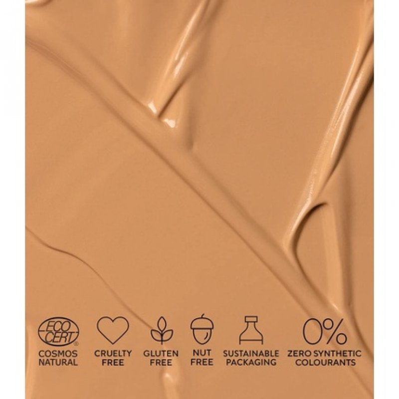 MÁDARA Organic Skincare SKINONYM Semi-Matte Peptide Foundation 30ml 50 Golden Sand